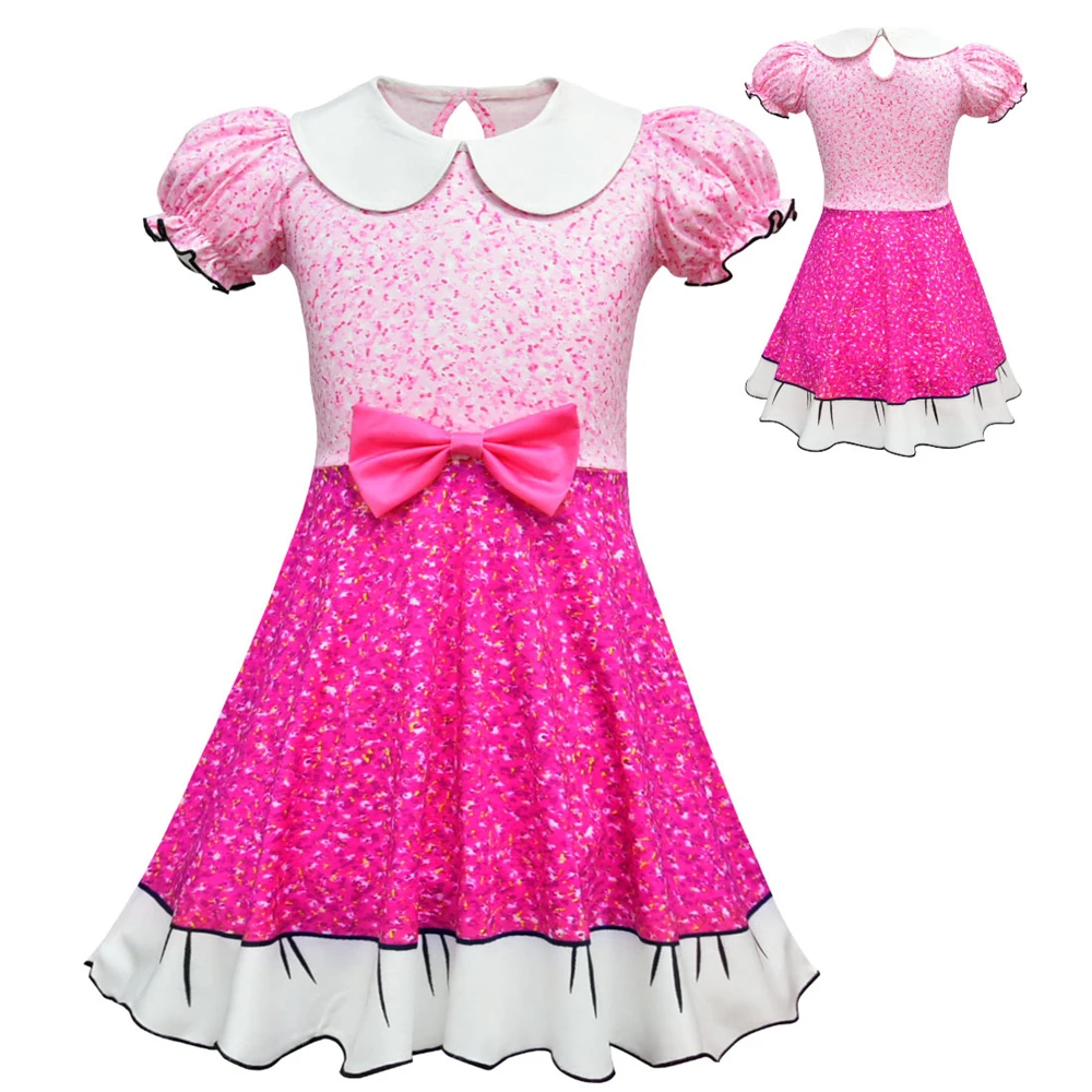 OTISBABY/Новогоднее платье для девочек 2, 3, 4, 5, 6, 7, 8, 9, 10, 11, 12 лет, красивое платье для выпускного вечера с цветочным принтом и радугой для девочек-подростков