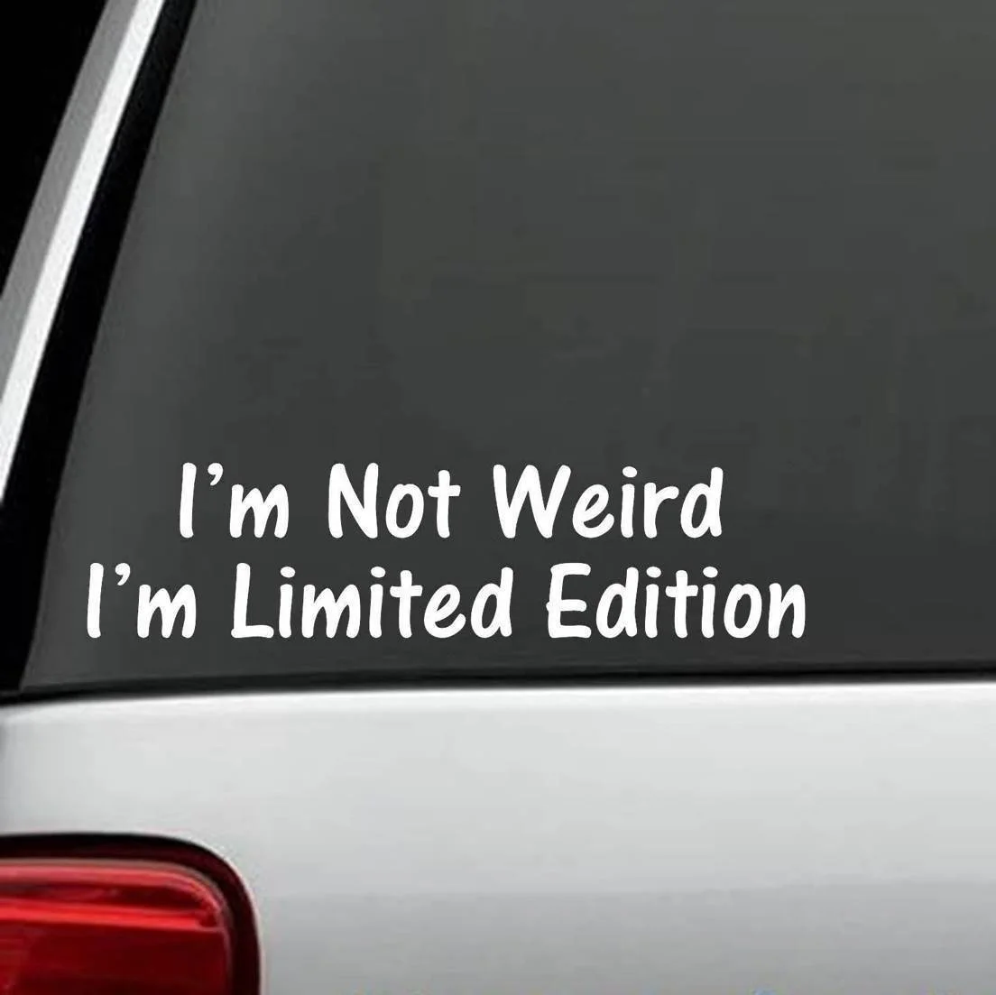 Для WEIRDLIMITED EDITION Наклейка для автомобиля грузовик SUV окно или ноутбук поверхность
