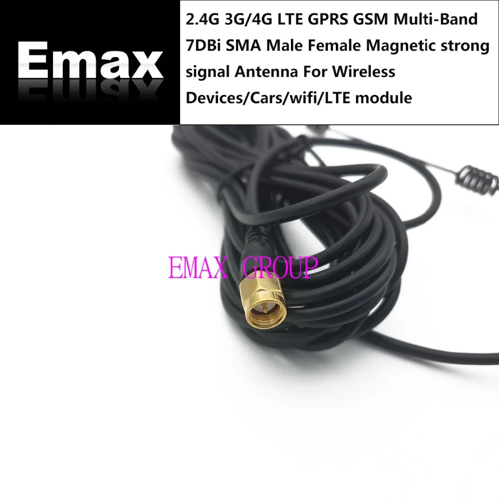 3 метра 2 4 ггц 3G/4G LTE GPRS GSM многодиапазонный 7DBi SMA мужская магнитная мощная