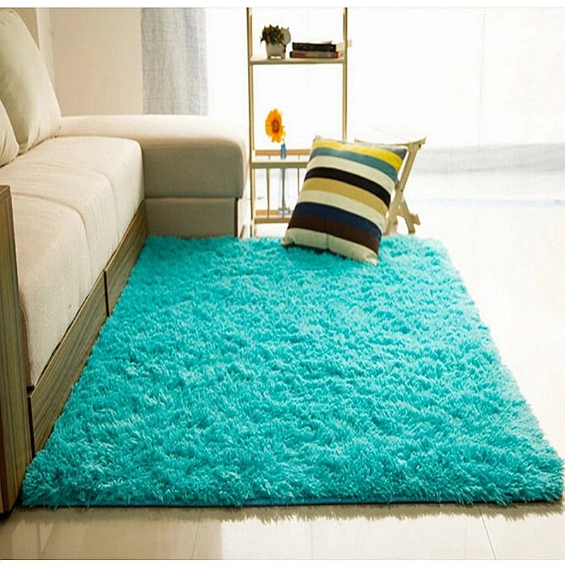 Коврик для дома гостиной спальни 9 размеров современный длинный плюшевый