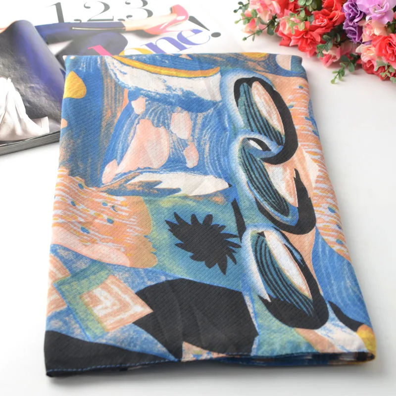 Шарфы 2017 шарф из хлопка и вискозы мусульманский хиджаб шали шарфы накидка на