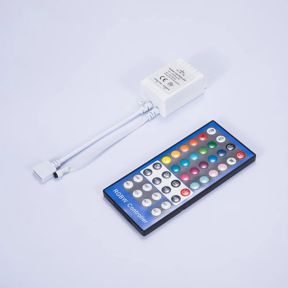 Conntroller 40Key Strip RGBW/RGBWW SMD 5050 LED светильник DC 12V 24V 6A IR Инфракрасный пульт