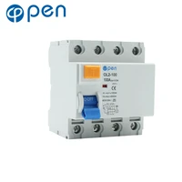 leakage circuit breaker 100a 30ma ac type residual current circuit breaker for leakage and short circuit protection