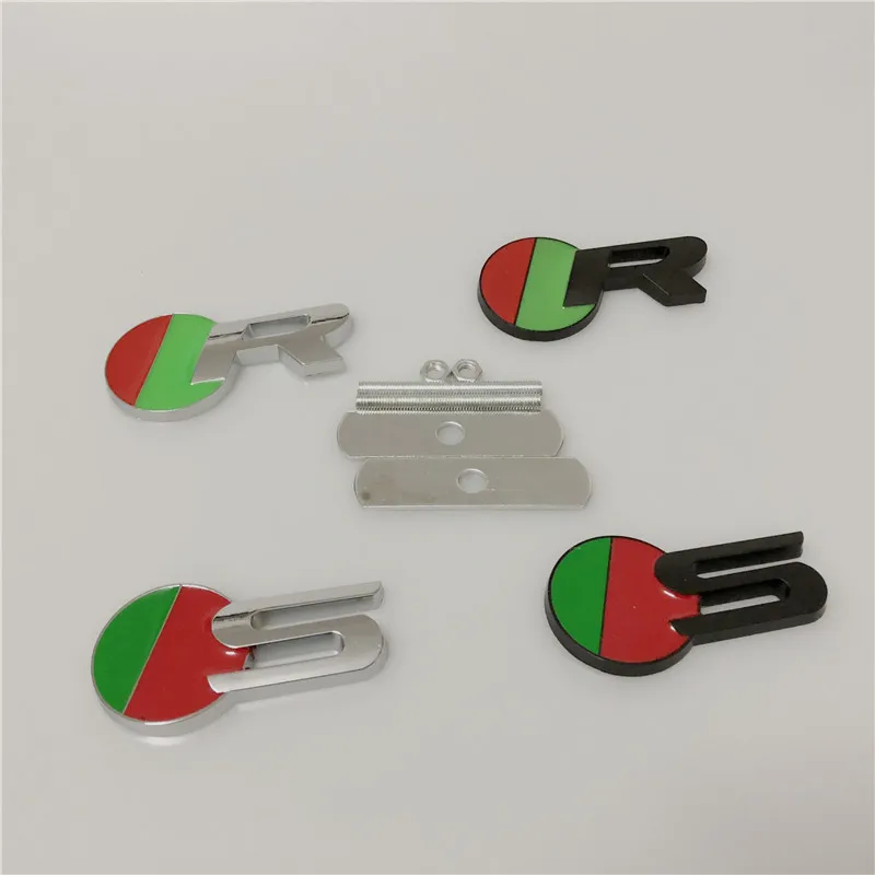 1х металлический логотип R S эмблема для переднего гриля Jaguar XJ XE XF jar |Наклейки