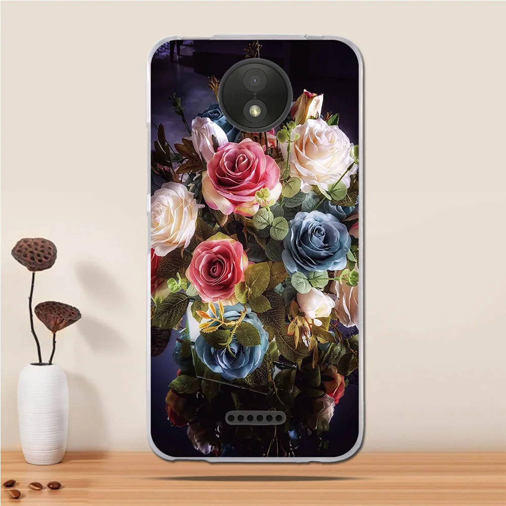 Ультратонкий чехол из ТПУ для Motorola Moto C сотового телефона силиконовые чехлы