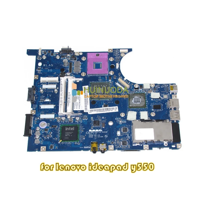 Материнская плата KIWB1 B2 для ноутбука lenovo ideapad Y550 GM45 DDR3 NVIDIA GeForce GT240M|laptop motherboard|ddr3