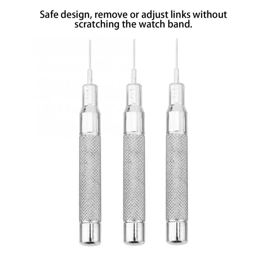 3 шт. металлический ремешок для наручных часов разъдинитель звеньев шпильки удар