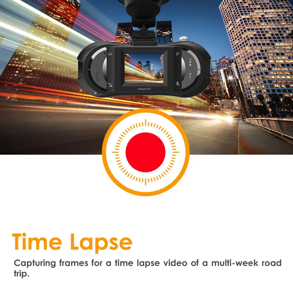 Vantrue R3 Dash camera Super HD 2 K 1296 P 1 5 дюймов lcd автомобильный видеорегистратор видео