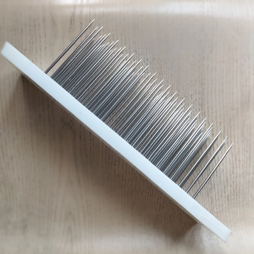 1 шт./мешок белый hackle для волос с 100 шт. иглой гребня|Крюковые иглы| |