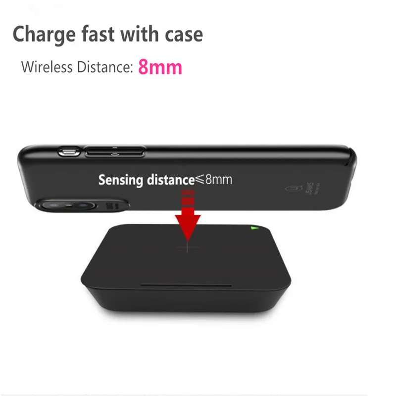 MIPOW быстро Qi Беспроводной Зарядное устройство 2 в 1 Pad подставка для samsung S9/S9