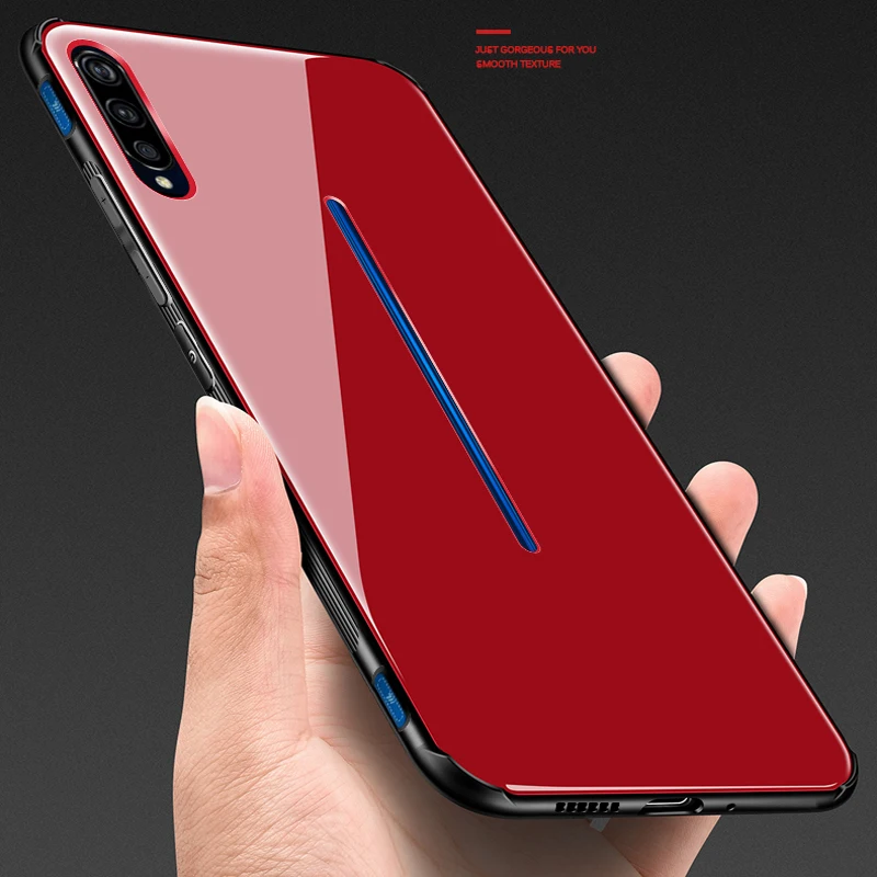 ДЛЯ VIVO IQOO чехол из закаленного стекла для Жесткий ПК Мягкий ТПУ зеркальная