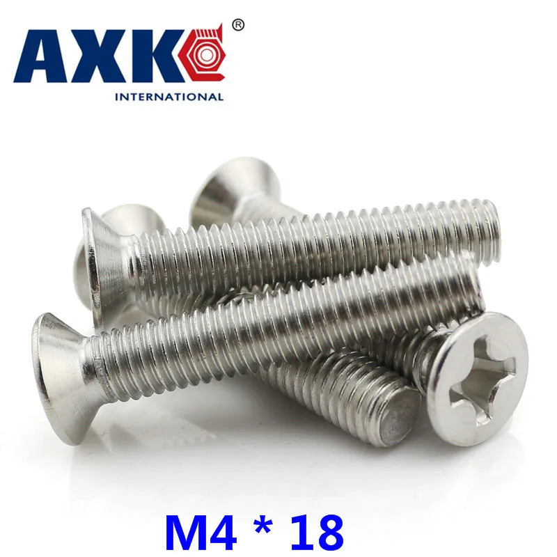 Vis Tornillos Para Мадера Axk 25 шт. 304 Нержавеющая сталь утапливаемый Phillips Винты/плоский