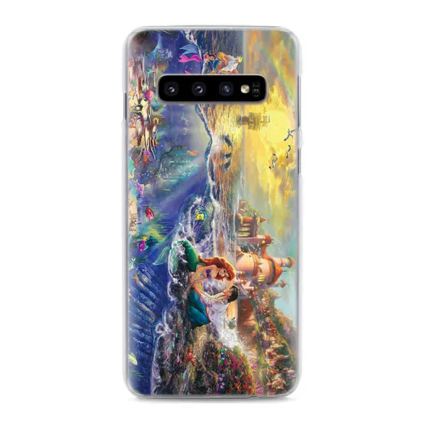 11 Чехол для телефона с изображением принцессы русалки Алисы для samsung Galaxy S10e S10 S8 S9 Plus M10 M20 M30 A50 S6 S7 Edge, Жесткий Чехол - Цвет: 11