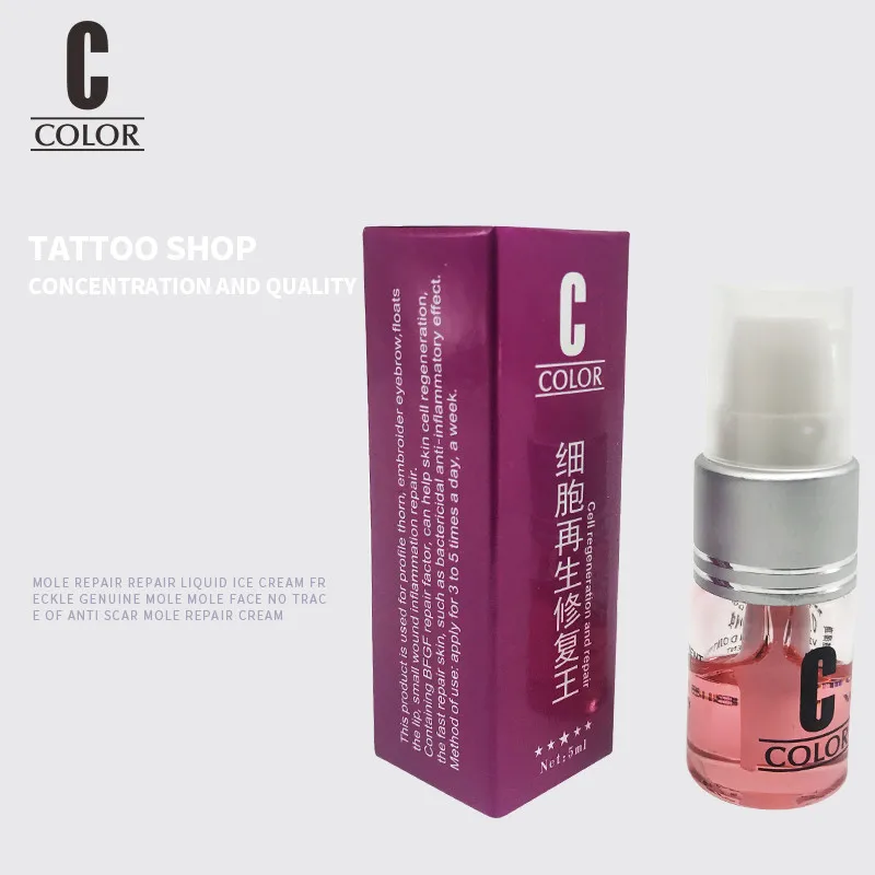 10 шт. цветной микроблейдинг для ремонта тату гель Перманентный макияж