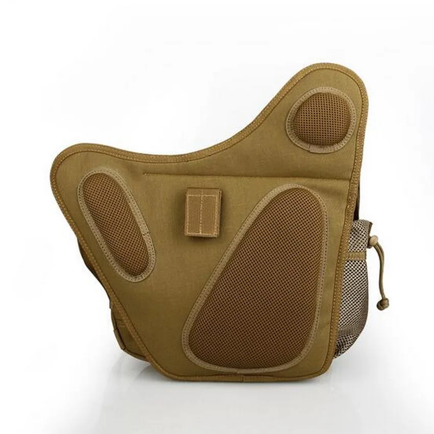 Уличная тактическая сумка мессенджер водонепроницаемая хлопковая Холщовая