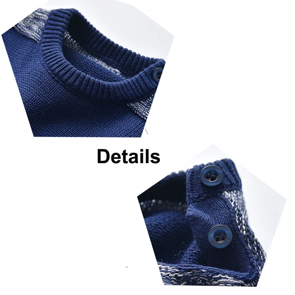 Хлопковые свитера для маленьких мальчиков пуловеры с длинными рукавами