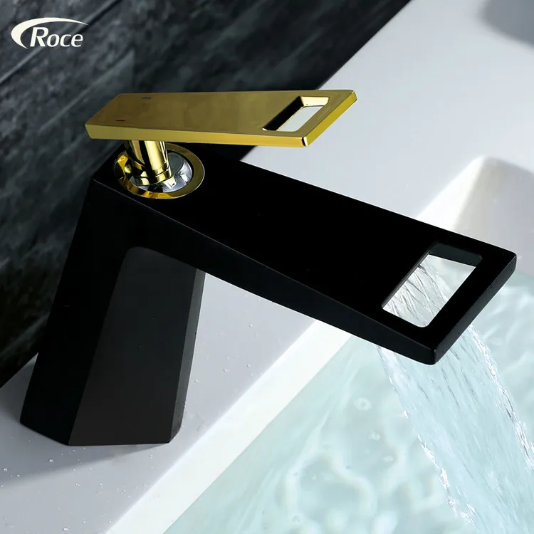 

The new copper cold waterfall faucet art basin wash basin Washroom for toilet