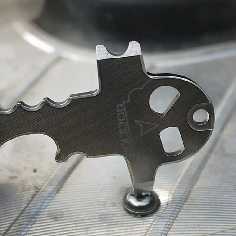 EDC нержавеющая сталь Тактический Многофункциональный карманный кольцо для