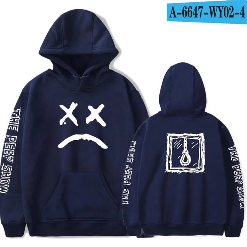 IGGY Lil Peep Hoodies hell boy lil.peep men/women Hooded Pullover male/female sudaderas cry baby hood hoddie Sweatshirts love | Мужская