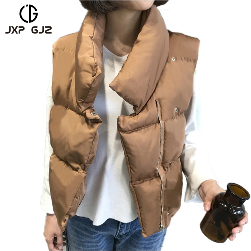 JXP GJZ 2017 осень-зима Для женщин Куртка парка черный белый цвет синий на молнии