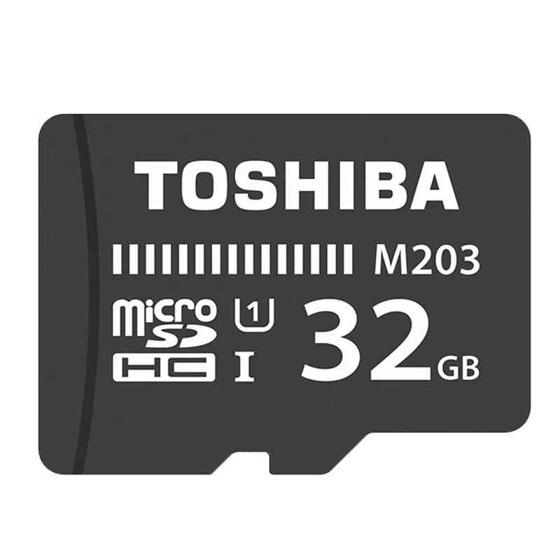 M203-32GB TOSHIBA M203 TF карта Micro SD карты 128 Гб 64 ГБ 32 ГБ оперативной памяти, 16 Гб встроенной памяти, слот для карт памяти 100 МБ/с. SDXC/SDHC Class10 UHS-I для смартфонов и планшетов - Емкость: M203-32GB