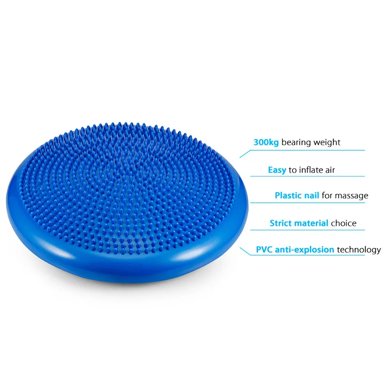 Йога Пилатес стул Массаж надувная подушка колючий Фитнес баланс мат с надувной