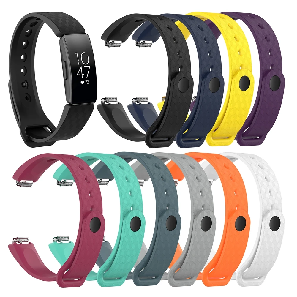Yuedaer силиконовый браслет ремешок для Fitbit Inspire/Inspire HR Band трекер для активности замена Смарт-Аксессуары