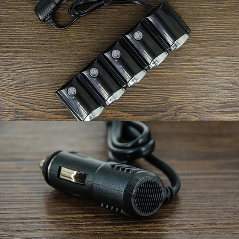 1 4 способа мульти гнездо прикуривателя сплиттер адаптер зарядное устройство