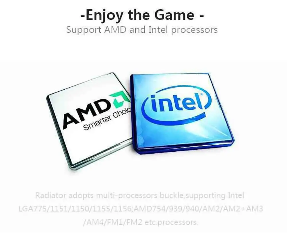 Aigo darkflash L5 светодиодный кулер для процессора TDP 285 Вт теплоотвод AMD Intel Silent 120 мм 4Pin PC cpu Охлаждающий радиатор вентилятора вентилятор