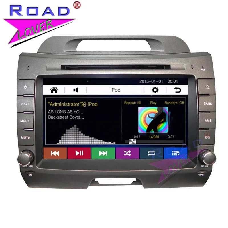 Автомобильный мультимедийный DVD плеер TOPNAVI Wince 2 Din 8 дюймов для KIA sporttag 2010 стерео GPS
