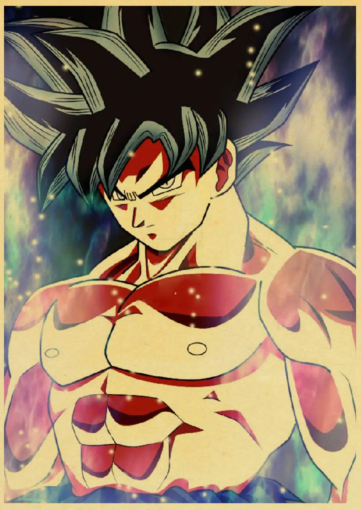 Японское аниме фильм Dragon Ball винтажные плакаты хорошего качества печатный плакат на стену в стиле ретро декоративная живопись для комнаты домашнего искусства - Цвет: E063