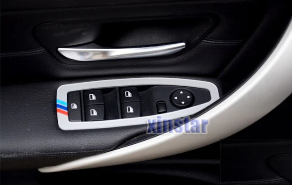 Акриловая декоративная наклейка на автомобильные окна 4 шт./лот для BMW 3 серии 320Li