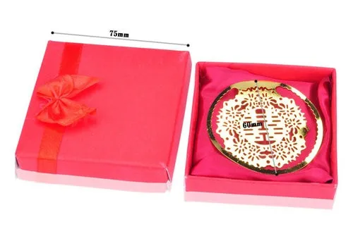 

Free Shipping Chinese creative wedding gift wedding marriage in return a small gift Double Happiness bookmark 100 pcs
