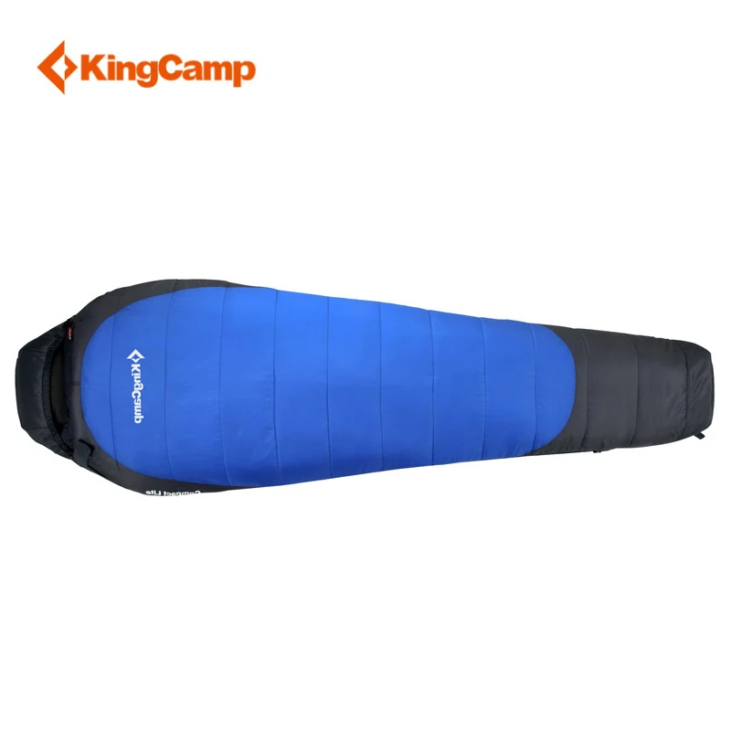 KingCamp компактный облегченный спальный мешок 23 градусов F/-5 градусов C primлофт наполнение Сверхлегкий портативный Мумия для кемпинга