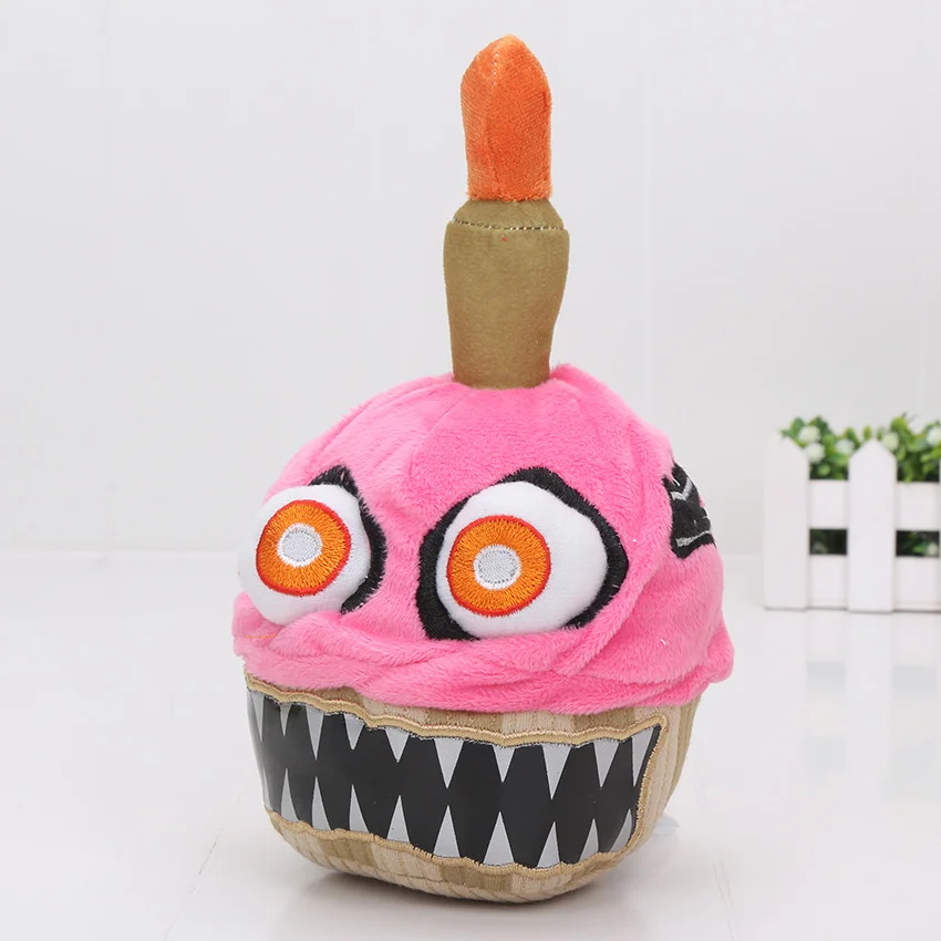 cupcake 20cm 20 см/25 см FNAF Five Nights At Freddy's плюшевые игрушки chica cupcake плюшевые куклы сестра расположение - Цвет: cupcake 20cm