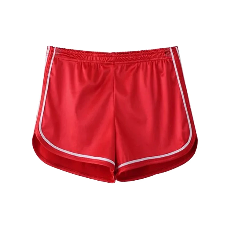 Новинка 2018 женские шорты летние шелковые облегающие пляжные повседневные белые