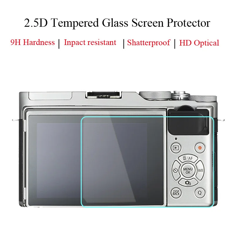 For FUJI Fujifilm XT2 XT-2 HD 9H Handness Shatterproof Premium Temered Glass Screen Protector | Электроника