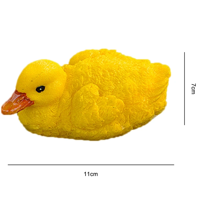 2 шт. искусственные плавающие резиновые желтые утки для бассейна лужайки