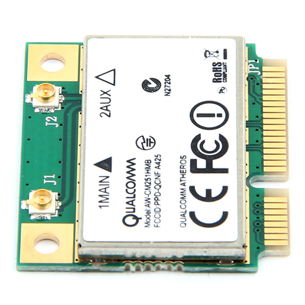 Двухдиапазонная Беспроводная-AC Qualcomm Atheros QCA9377 беспроводная wifi карта Mini PCI-e bluetooth Wi-Fi 802,11 ac+ Bluetooth 4,1 до 433 м