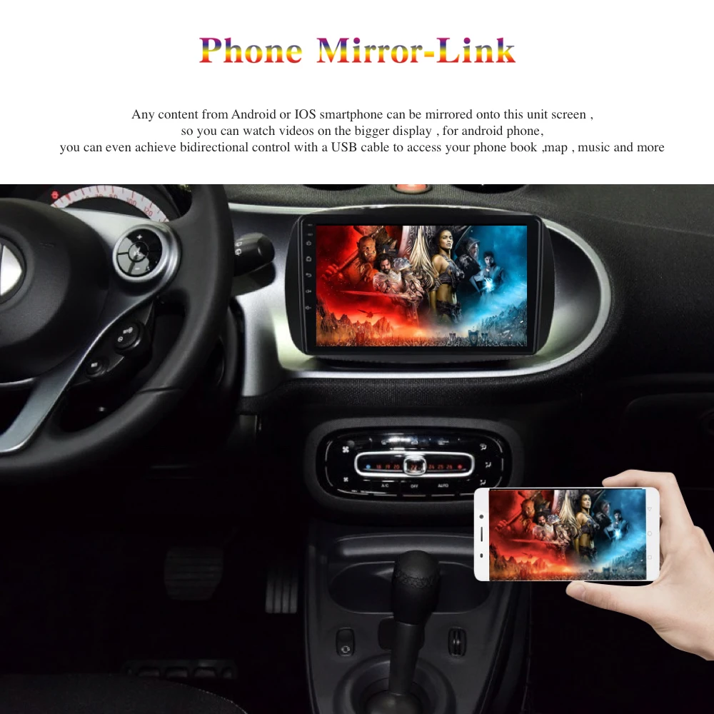 Android 9,0 2 Din gps для Mercedes Benz Smart ForTwo C453 A453 W453 JBL PX6 DSP ips HDMI 4 Гб+ 64 Гб RDS wifi BT карта