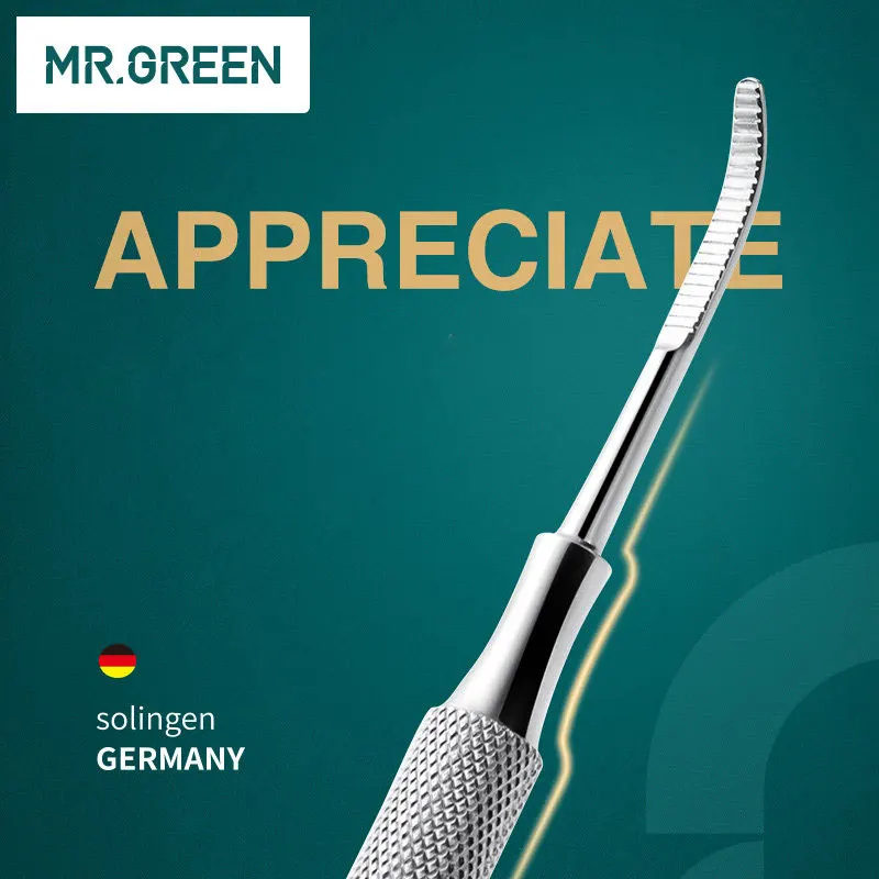 MR. GREEN инструменты для ногтей пятнистая сталь вросший инструмент для ногтей мертвой кожи