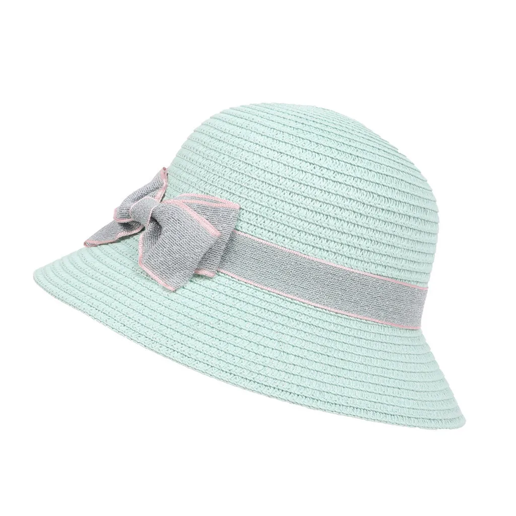 Летняя Шляпа casquette От 5 до 8 лет детей лук путешествия богемные шляпы пляжная шляпа от солнца бассейна кепки Snapback Gorra Hombre