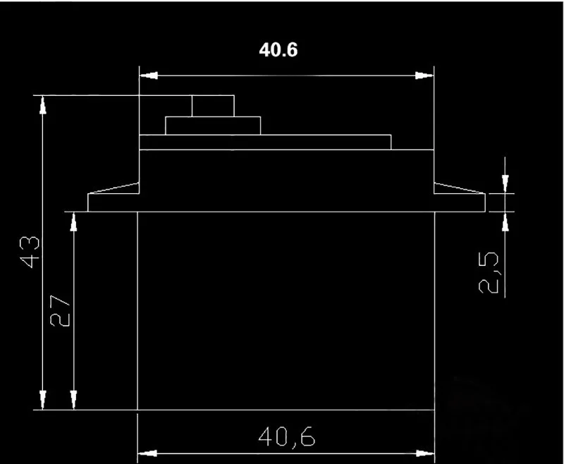 4 шт./лот металлические сервоприводы с высоким крутящим моментом MG996R MG945 MG946R MG995