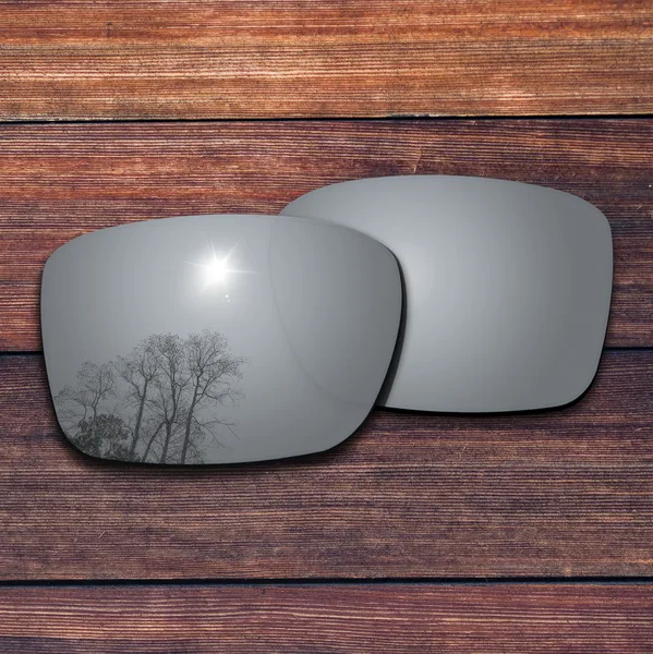 Silver Mirror OOWLIT поляризованные Сменные линзы для солнцезащитных очков-оправа для солнцезащитных очков оправа - Цвет линз: Silver Mirror