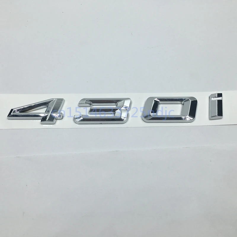 Для BMW 4 серии 420i 428i 430i 435i 440i эмблема значок наклейка на заднюю крышку багажника