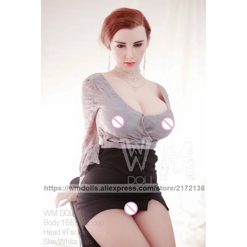 Реалистичная Силиконовая секс кукла WMDOLL 168 см голова с телом из ТПЭ настоящая для
