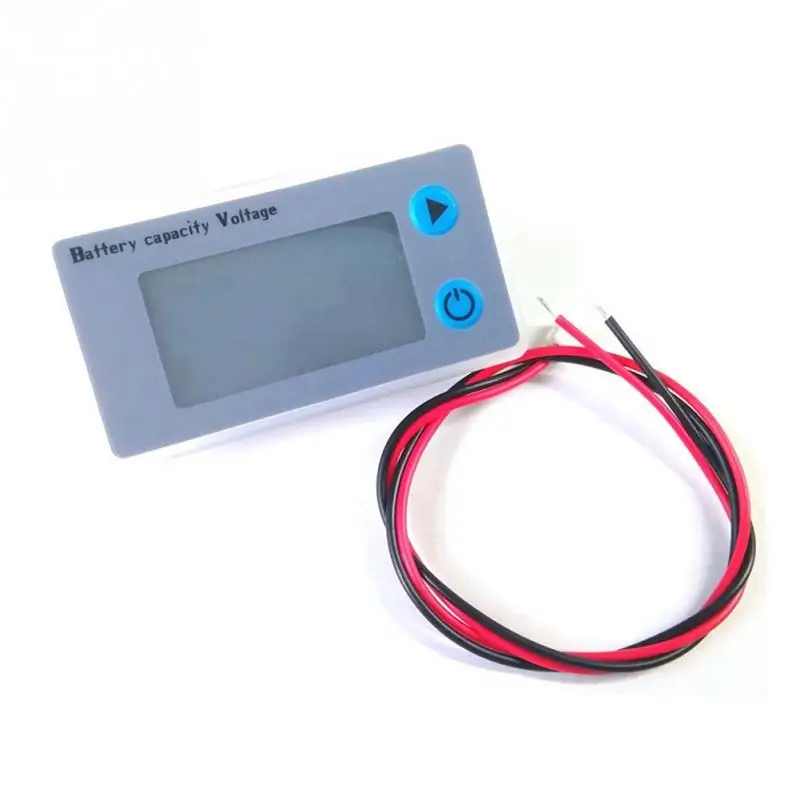 12 В ЖК дисплей свинцово кислотный измеритель емкости аккумулятора вольтметр с