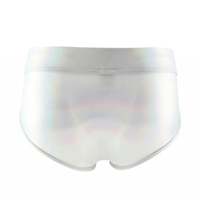 KWAN. Z мужские нижнее белье боксер мужчин блестящие cueca masculina из лакированной кожи