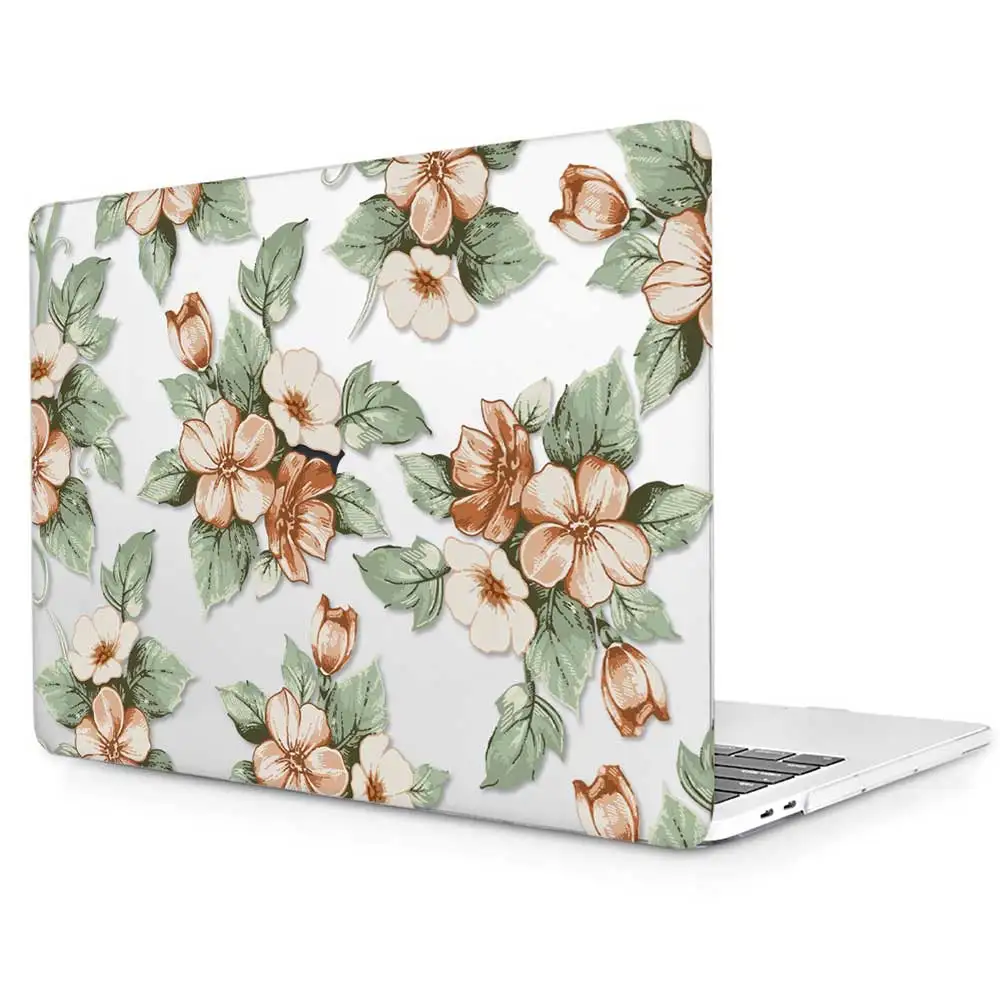 Чехол-накладка для MacBook Pro 13 15 дюймов с сенсорной панелью ///, жесткий защитный чехол для ноутбука Air 13," A1466 A1392 - Цвет: J086