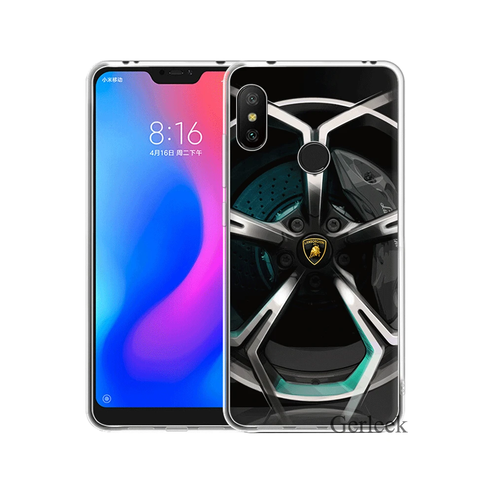 Жесткий чехол Desxz Lamborghini для Xiaomi Mi A2 A1 5X 6X 6 8 9 9se 5 5S MAX 3 Lite|Чехлы-накладки| |